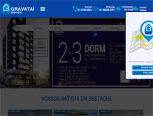 Tablet Screenshot of gravataiimoveis.com.br